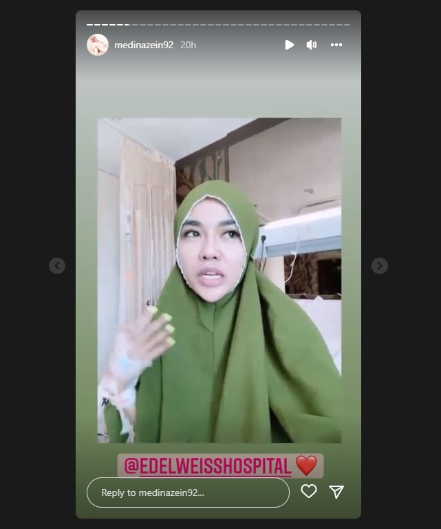 Rayakan Idul Fitri di Rumah Sakit, Medina Zein Ungkap Idap Penyakit Ini