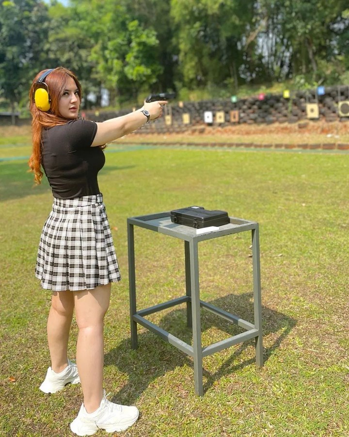 Momen Latihan tembak