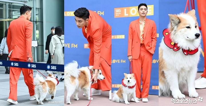 Sung Hoon Bawa Anjing Kesayangan Saat Hadiri Preskon \'Woori the Virgin\', Begini Reaksi Netizen Korea