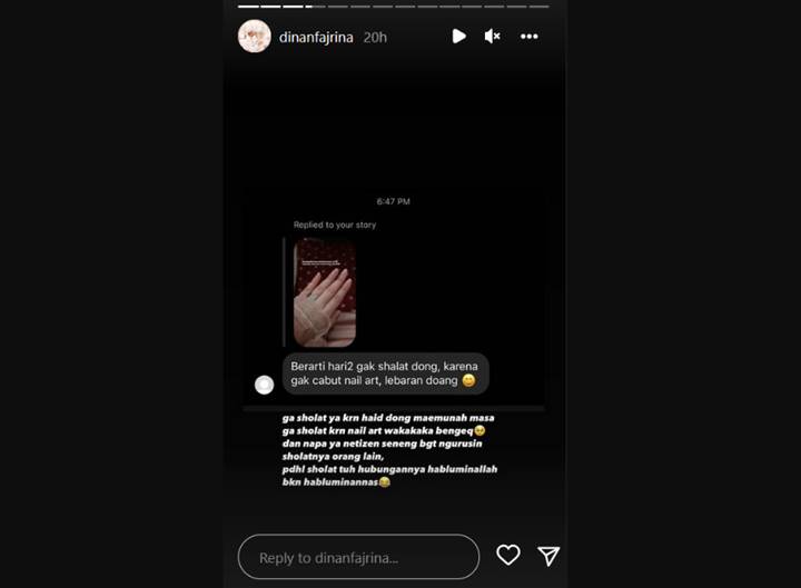 Dinan Fajrina Berang Dituding Tak Salat Gegara Pakai Nail Art, Biasa Kalem Kini Balik Sentil Keras
