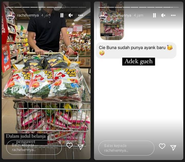 Diledek Punya Ayank Baru, Rachel Vennya Bongkar Sosok Pria Misterius Bersamanya