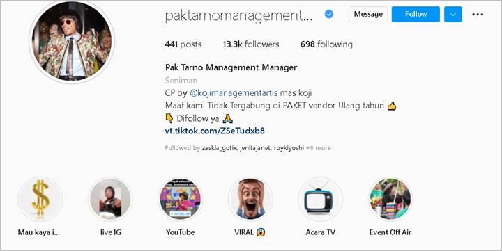 Kocak, Pak Tarno dan Anderson Paak ‘Bertukar’ Foto Profil Instagram Usai Heboh Dibilang Mirip