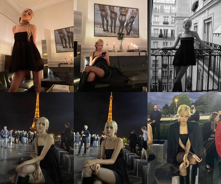 Penampilan Rose BLACKPINK di Paris Fashion Week 2021