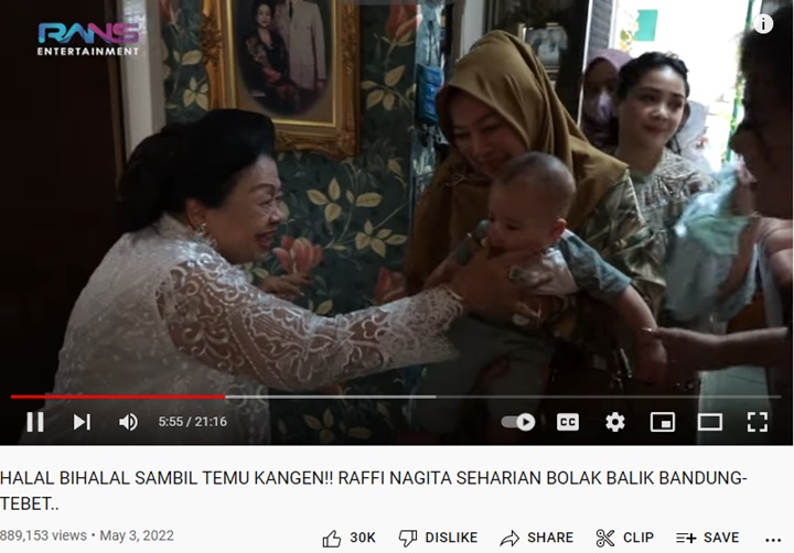 Kelewat Menggemaskan, Rayyanza Putra Raffi Ahmad Malah Tak Dikenali Nenek Buyut