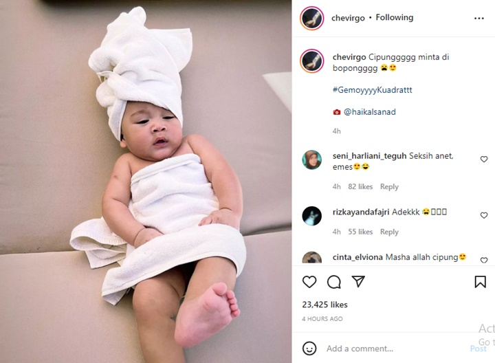 Lucunya Rayyanza Putra Nagita Slavina Didandani Seksi Saat Liburan ke Bali, Ulah Siapa?