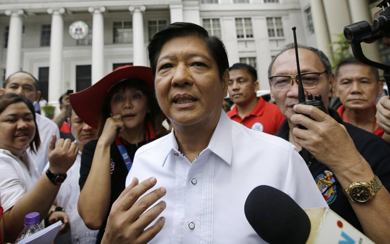 Pilpres Filipina Dimulai, Marcos Jr. Jadi Kandidat Kuat Bikin Pekerja HAM Ketar-Ketir