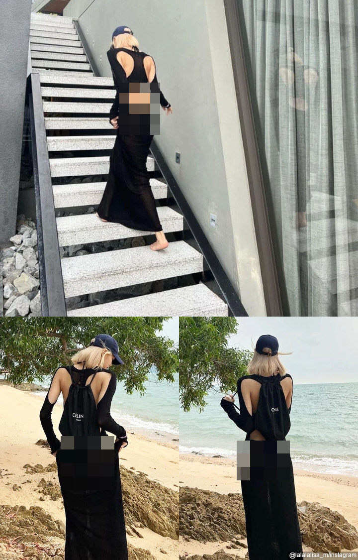 Pakai Bikini Seksi, Lisa BLACKPINK Tetap Sopan Tutupi Tubuh dengan Dress Transparan