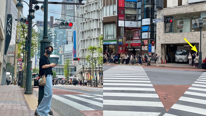 Jeonghan SEVENTEEN Bikin Warga Jepang Jadi Ngantri Foto di Lampu Merah