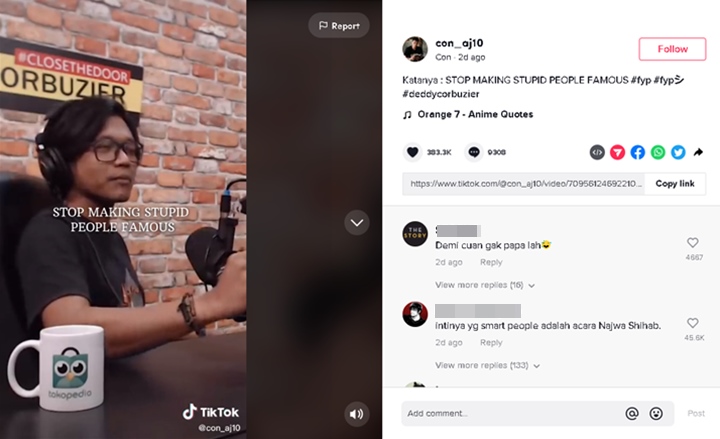 Video Deddy Corbuzier Ogah Undang Bintang Tamu Tak Bermanfaat Diungkit