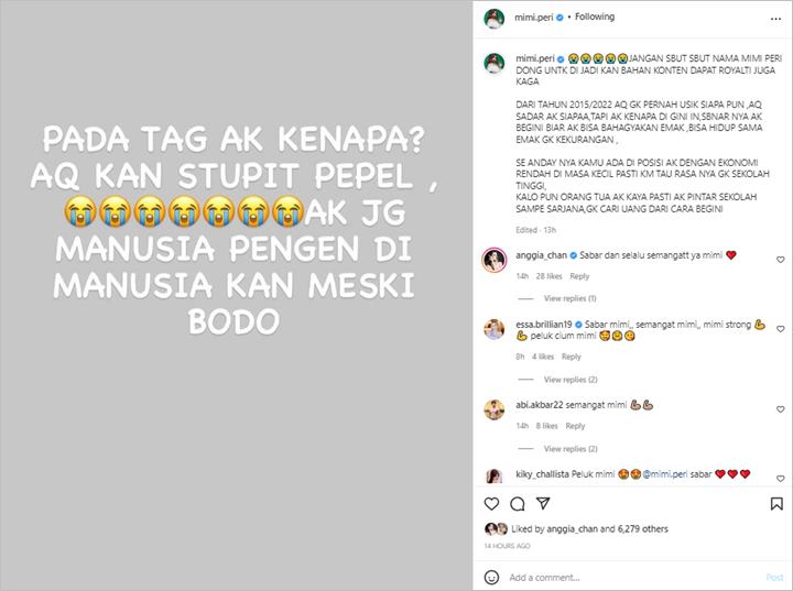 Mimi Peri Nangis Gegara Deddy Corbuzier Blunder Undang Ragil Mahardika, Curhatannya Bikin Nyesek
