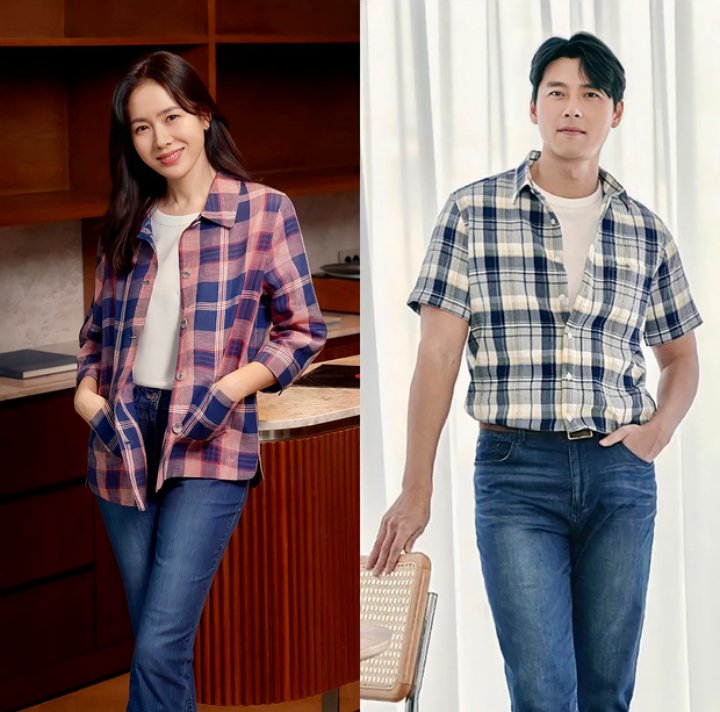 Makin Glowing, Hyun Bin dan Son Ye Jin Pakai Baju Couple di Pemotretan Baru 1