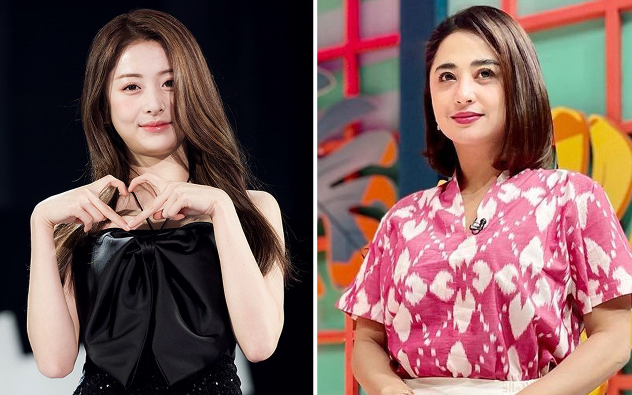 Dibilang Mirip, Huh Yunjin LE SSERAFIM Kaget Lihat Foto-Foto Dewi Persik