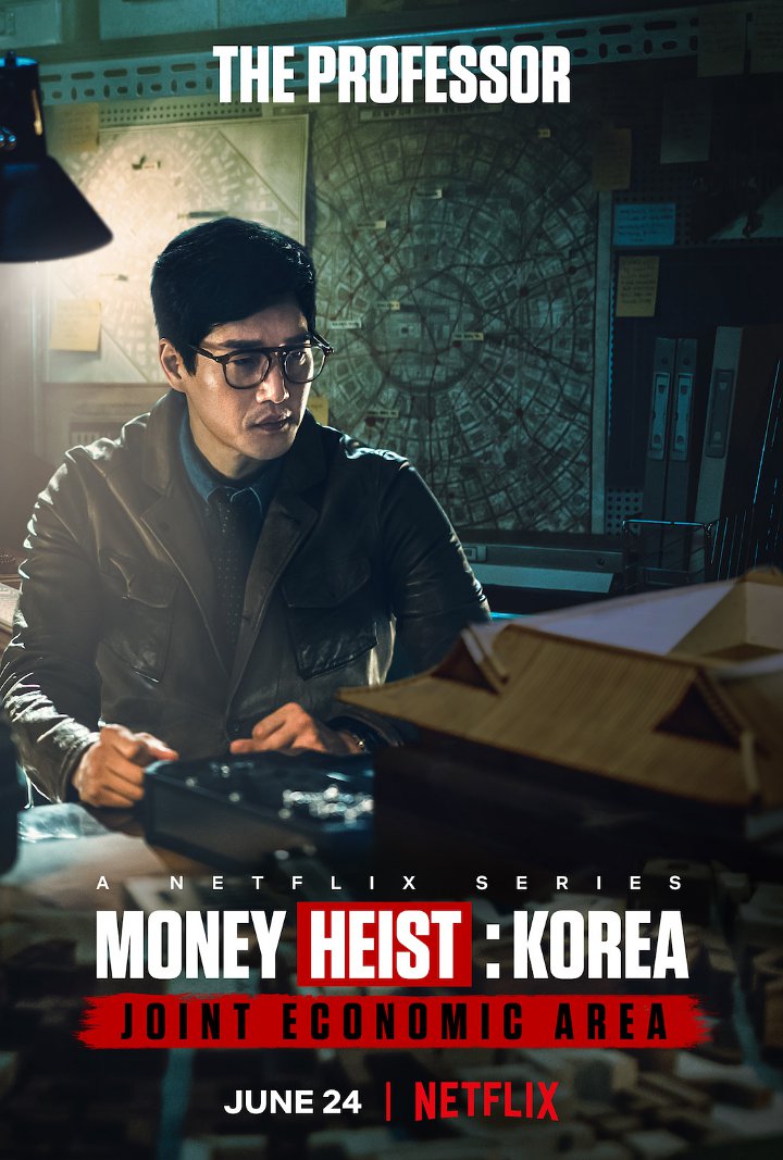 \'Money Heist: Korea - Joint Economic Area\' Rilis Poster Profesor, Begini Kata Sutradara dan Penulis