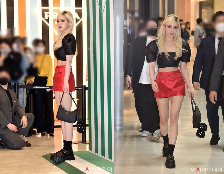 Persis Boneka Barbie, Dandanan Jeon Somi di Event Prada Dipuji Habis-Habisan