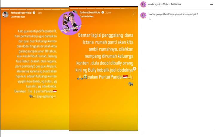 Bila Jadi Presiden, Farhat Abbas Janji Bakal Buat Doddy Sudrajat dan Haji Faisal Tinggal Serumah