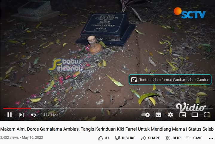 Makam Dorce Gamalama Amblas, Konflik Antar Dua Keluarga Makin Memanas Bikin Miris