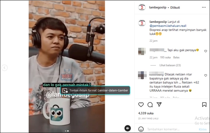 Ungkit Kisah Lama, Reza Arap Malah Disebut Bohong Saat Ngaku Keturunan Keluarga Kaya