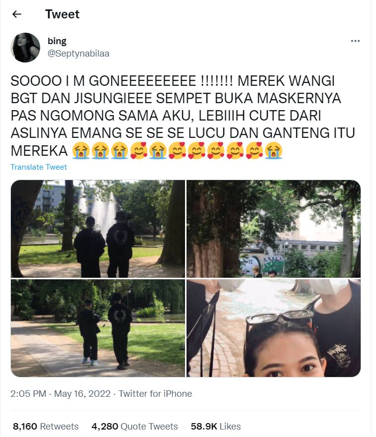 Fans Indonesia menceritakan momen bertemu dengan Chenle dan Jisung NCT di Jerman
