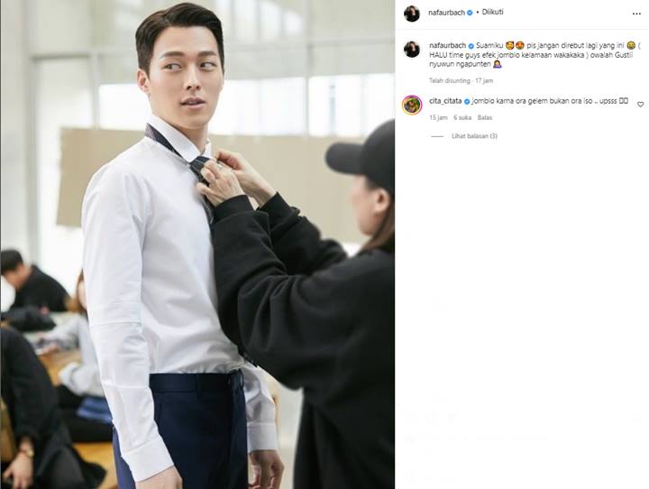 ama Jomblo, Nafa Urbach Mendadak Bikin Heboh Usai Sebut Pria Korea Ini Sebagai \'Suaminya\'