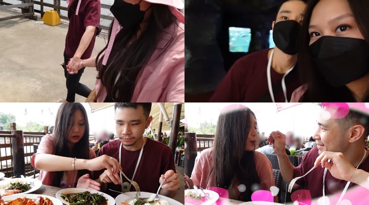 Jess dan Sisca Bergandengan tangan dan makan bersama