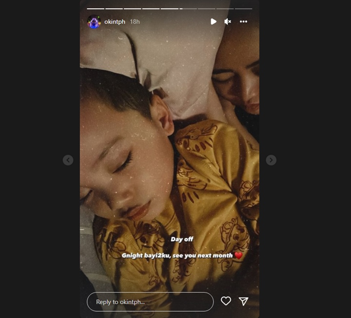 Okin Unggah Foto Rachel Vennya Tidur Bareng Sang Anak, Panggilan Ini Bikin Salfok