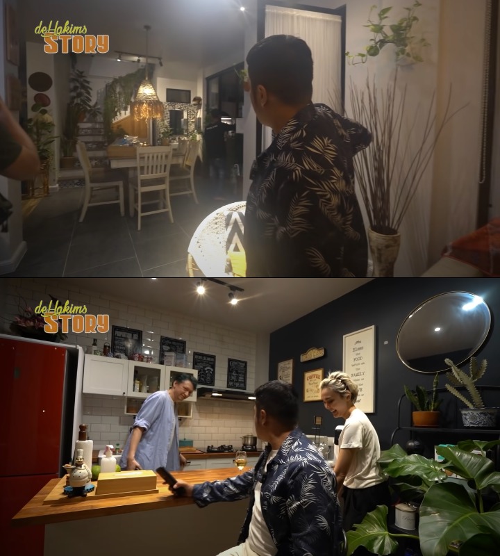 dapur dan meja makan