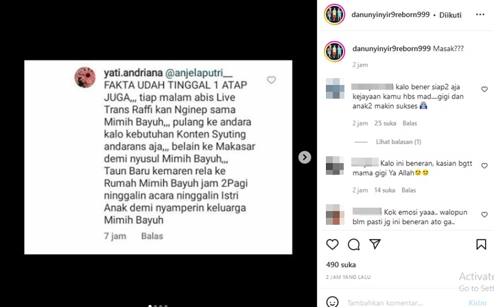 Isu Makin Menjadi, Raffi Ahmad Kini Dituding Sudah Tinggal Seatap dengan Asisten Keuangan