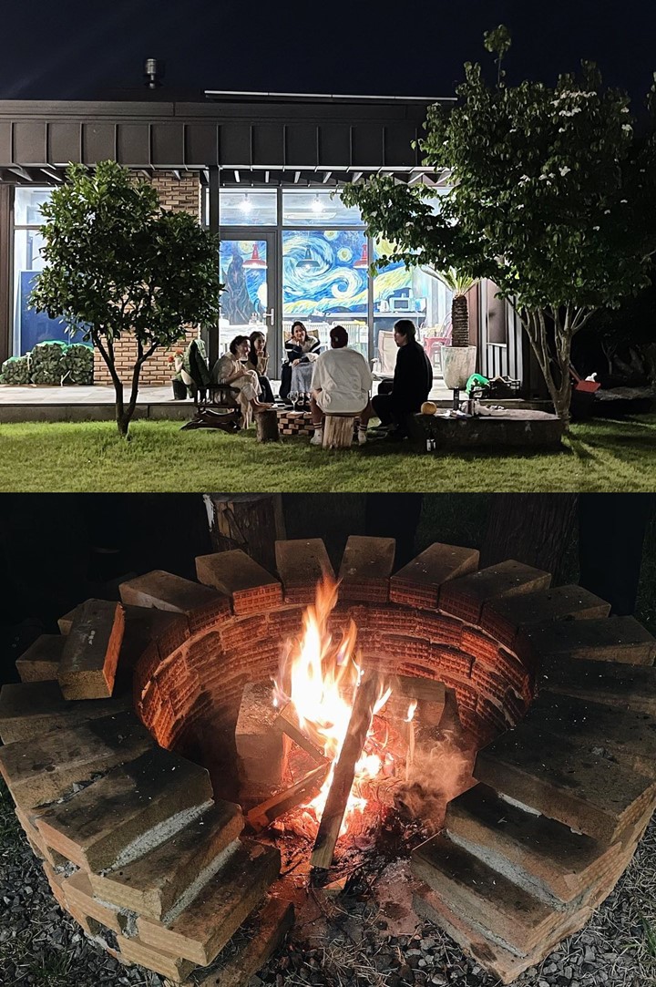 Son Ye Jin Posting Foto Nongkrong Malam, Pria Baju Putih Hyun Bin?