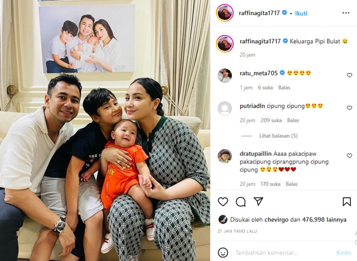 Raffi Ahmad Disebut Jadikan Keluarga Tameng Isu Selingkuh Usai Bagikan Potret Harmonis Ini