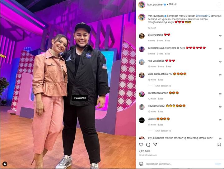 Sudah Mantan, Dukungan Ivan Gunawan Untuk Rossa Jelang Rayakan 25 Tahun Berkarya Bikin Baper
