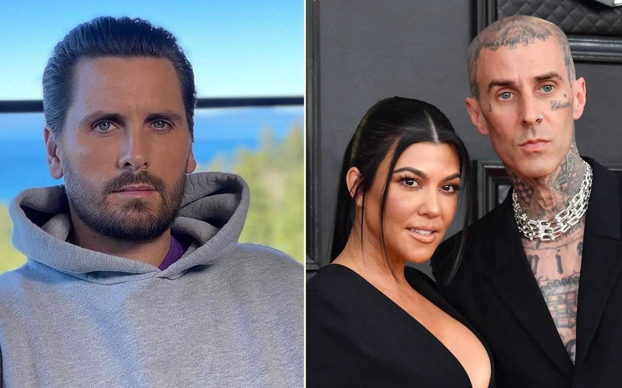 Scott Disick Ogah Hadiri Resepsi Kourtney Kardashian dan Travis Barker di Italia