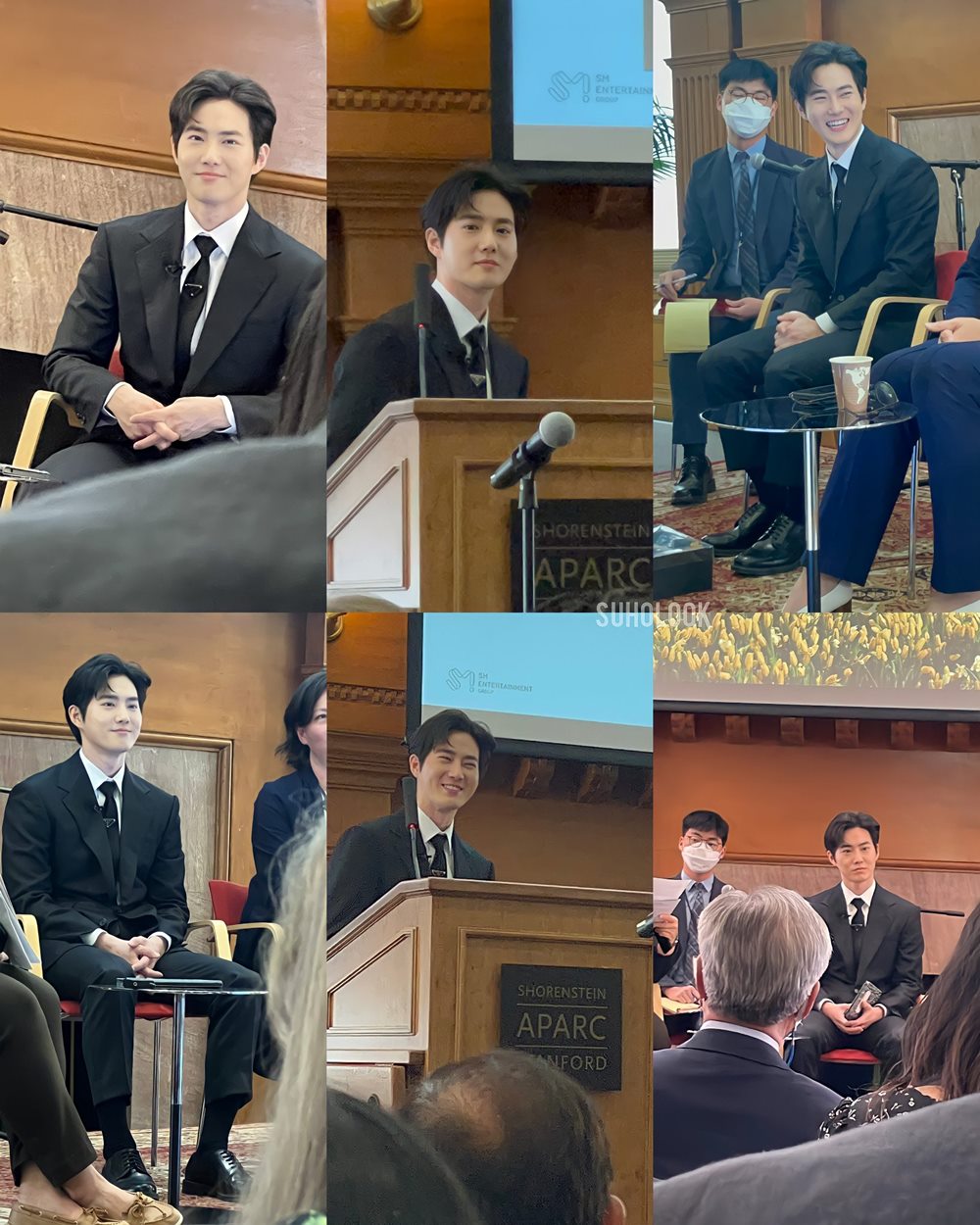 Potret Suho EXO di Stanford University