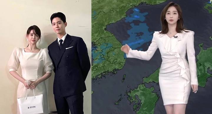 MC Cantik Rekan Park Bo Gum di Acara Militer Bikin Salfok, Sekali Panggung Tiga Kali