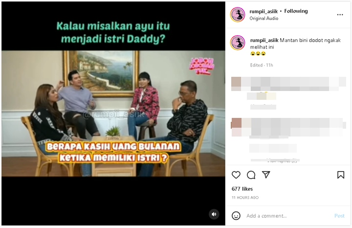 Doddy Sudrajat Janjikan Uang Bulanan Rp 30 Juta ke Ayu Wisya Jika Nanti Menikah, Nama Puput Terseret