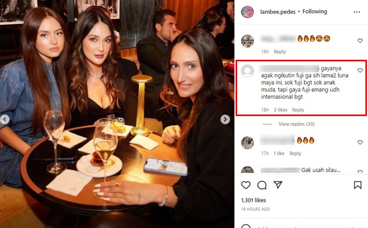 Luna Maya Plagiat Fashion Fuji?