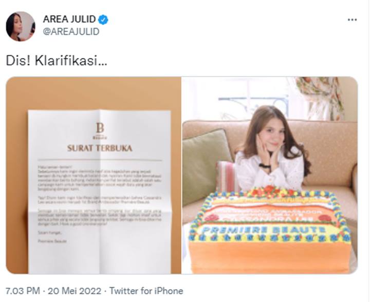 Kabar Cassandra Lee Dilamar Ternyata Cuma Gimmick, Brand Kosmetik Beri Klarifikasi