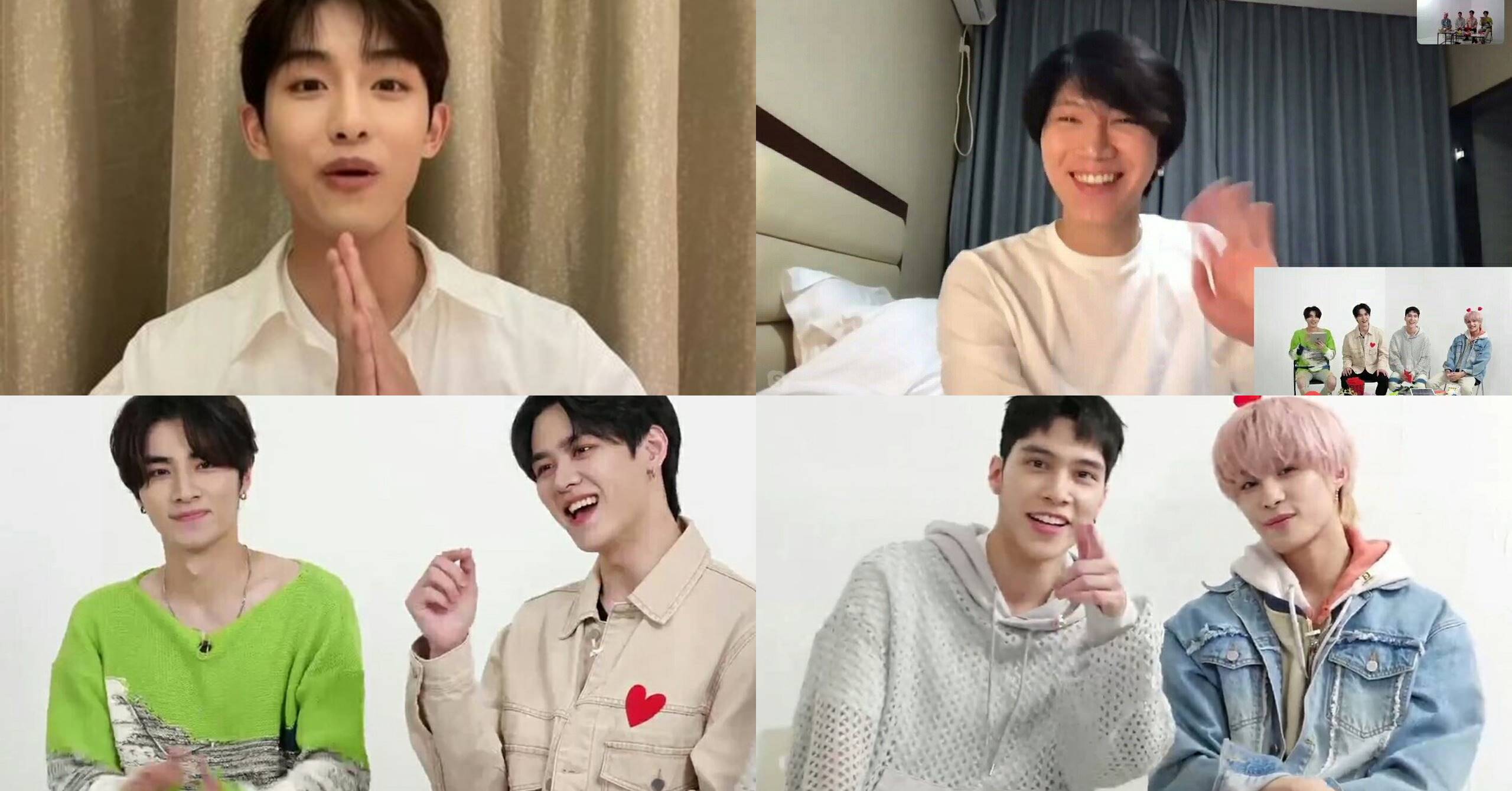 WayV melakukan siaran langsung bersama