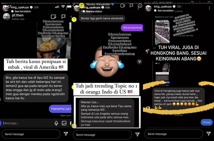Tak Disangka, Kasus Uya Kuya Ditipu Medina Zein Jadi Trending Satu di US dan Hongkong