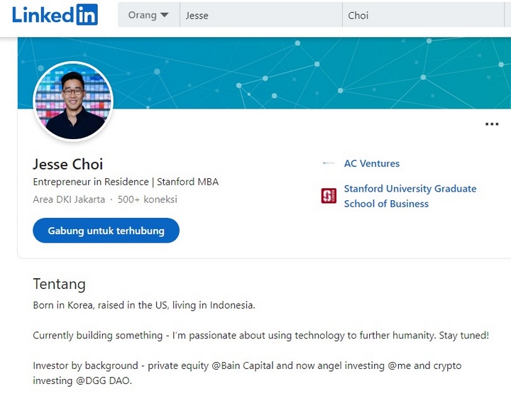 Jesse Choi Suami Maudy Ayunda?