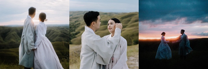 Kenakan Pakaian Tradisional Korea, Maudy Ayunda Pamer Foto Bareng Pria Tampan Diduga Suami