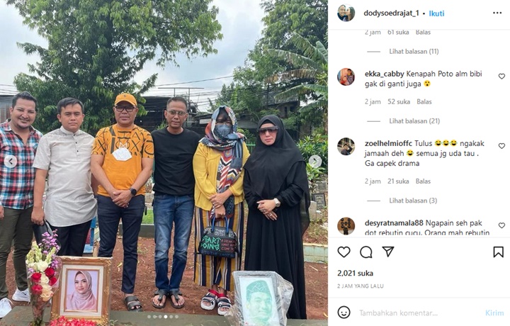 Doddy Soedrajat Bikin Geram Usai Terciduk Tak Lakukan Ini Pada Makam Bibi Andriansyah