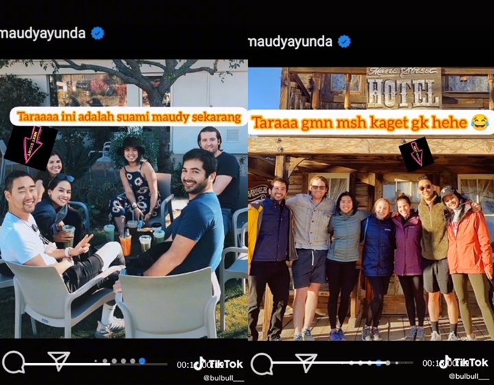 Tak Banyak Yang Sadar, Maudy Ayunda Ternyata Sudah Sejak Lama Pamerkan Wajah Sang Suami