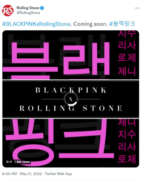 Rolling Stone Spill Projek Besar Bareng BLACKPINK, Terkait Comeback Grup?