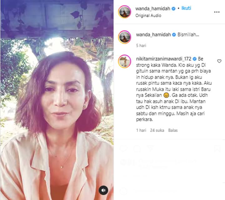 Bela Wanda Hamidah, Nikita Mirzani Akan Lakukan Aksi Nekat Ini Bila Anaknya Direbut Mantan Suami