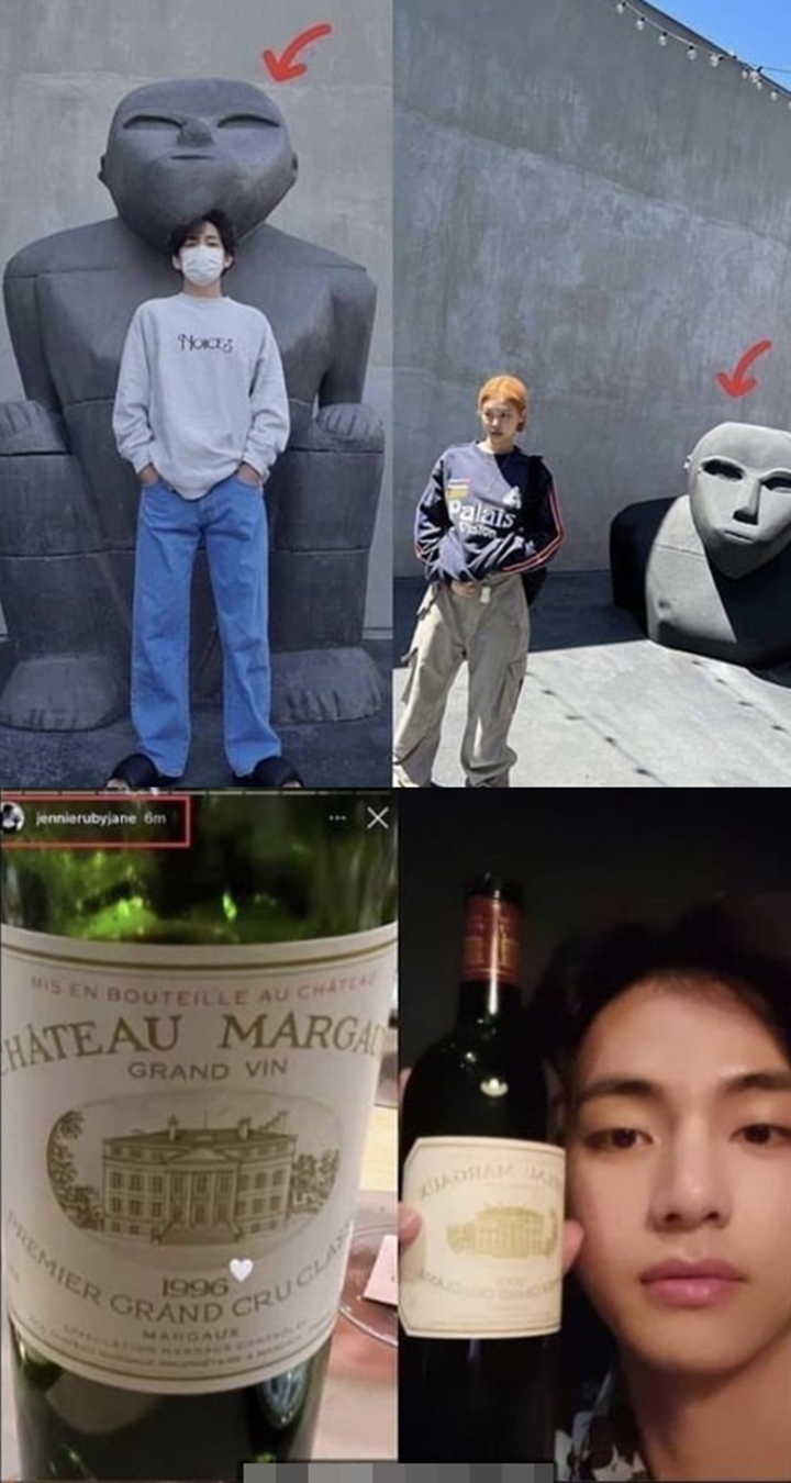 Digosipkan Pacaran, V BTS Dicurigai Buat Postingan Romantis Untuk Jennie BLACKPINK