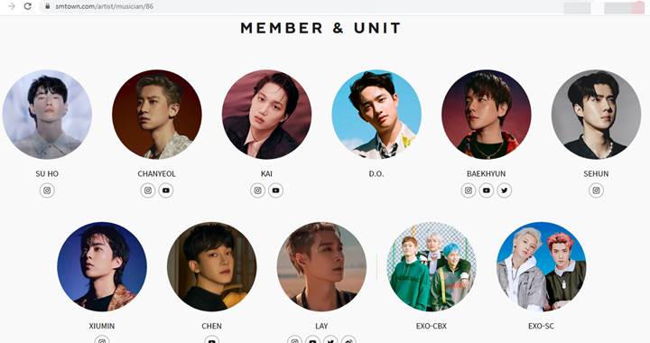 Sempat Hilang, Profil Lay EXO Kembali Muncul di Laman SM Entertainment