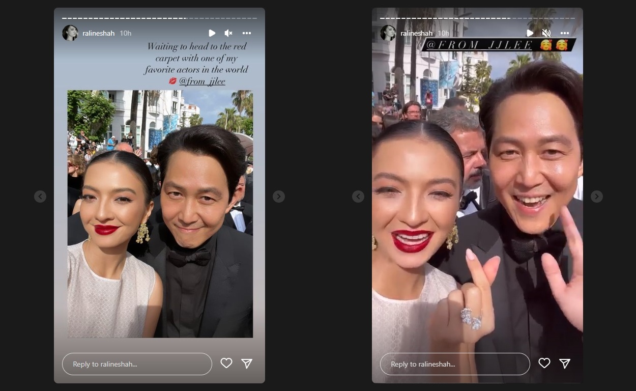 Raline Shah Bagikan Momen Bareng Aktor \'Squid Game\' Ini di Cannes Film Festival