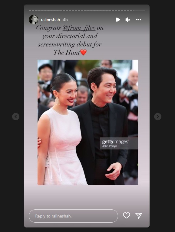 Raline Shah Bagikan Momen Bareng Aktor \'Squid Game\' Ini di Cannes Film Festival