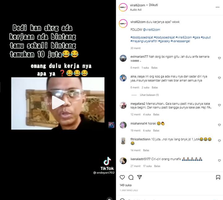 Doddy Soedrajat Ungkap Honor Sekali Jadi Bintang Tamu, Malah Kena Sindir Soal Alasan Suka Buka Aib