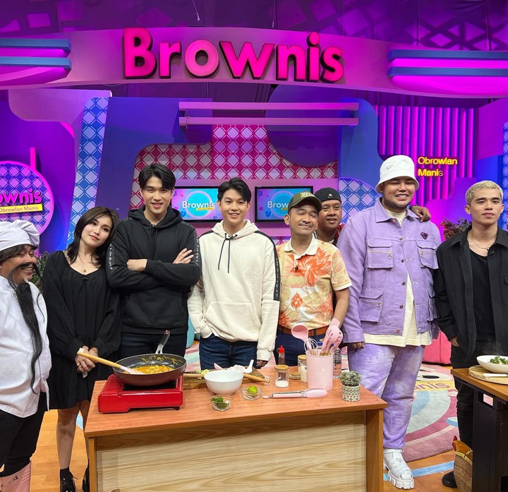 Lomba masak di 'brownis'